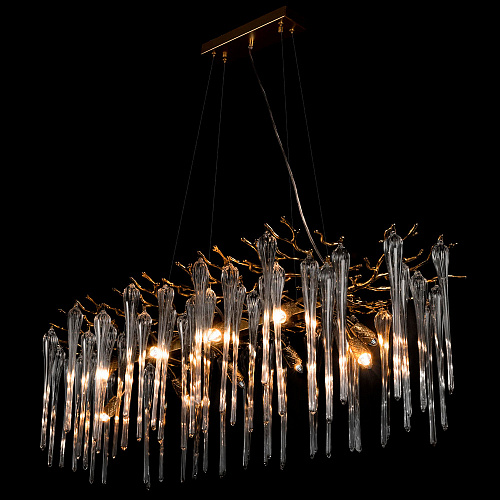 Подвесная люстра 10*G9 10350/1000L AB античная бронза Waterfall LOFT IT