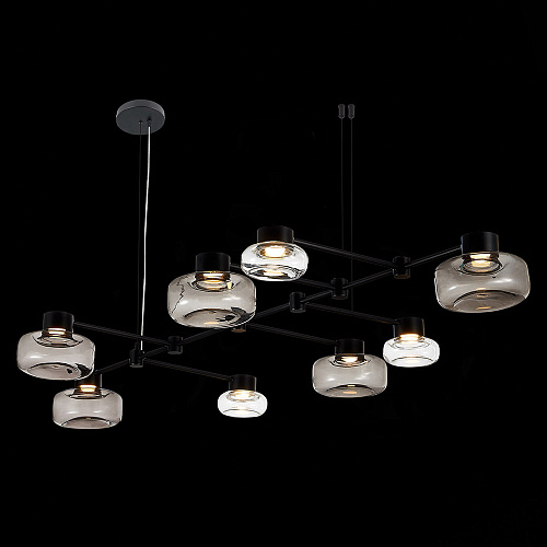 Светильник подвесной 138*70 см, 24W 3000K ST LUCE VALLO SL6005.403.08 Черный