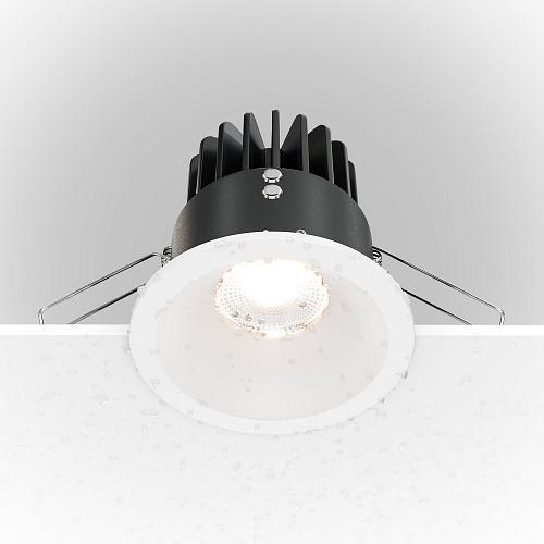 Светильник точечный 12W IP65 4000K Maytoni Zoom DL034-L12W4K-W