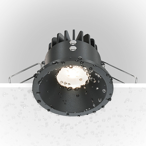 Светильник точечный 12W IP65 4000K Maytoni Zoom DL034-L12W4K-B