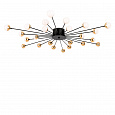 Светильник 117 см, Freya Celebrity FR5242CL-24B, черный-золото