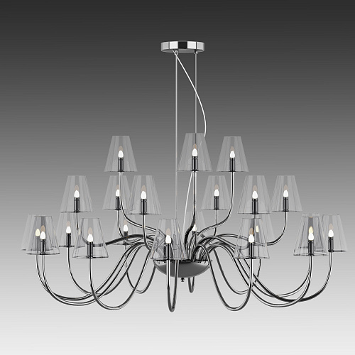 Люстра Диаметр 120 см Lightstar Diafano 758214 Хром