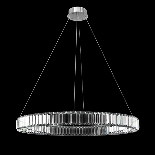 Подвесной светильник LED 58W 3000К 10135/800 Chrome хром Crystal ring LOFT IT