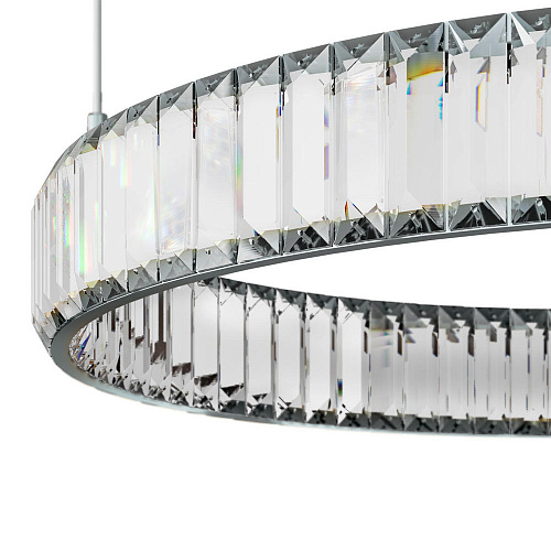 Подвесной светильник LED 73W 3000К 10135/1000 Chrome хром Crystal ring LOFT IT