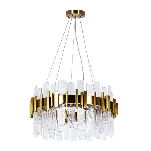 Подвесная люстра 10*G9 A1053SP-10PB медь Alya Arte Lamp