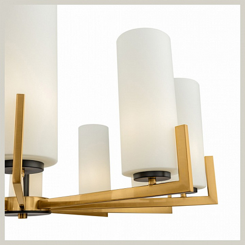 Люстра на штанге Maytoni Fortano MOD089PL-10BS, диаметр 86 см, латунь