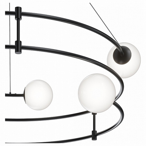Светильник 81*152 см, 6*G9, 10-12 м2 Maytoni Balance MOD317PL-06B, черный