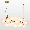 Люстра Lussole LSP-8650, 90*45 см, матовое золото
