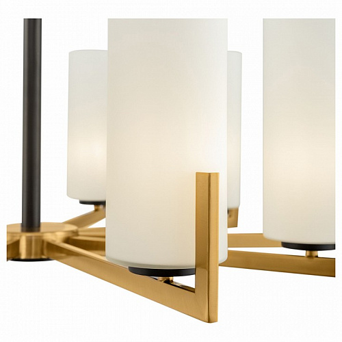 Люстра на штанге Maytoni Fortano MOD089PL-10BS, диаметр 86 см, латунь