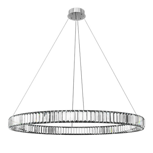 Подвесной светильник LED 73W 3000К 10135/1000 Chrome хром Crystal ring LOFT IT