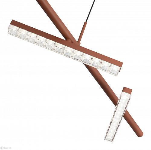 Подвесной светильник 4*32W 4000K SL1018.603.04 терракотовый Euclidics ST-Luce