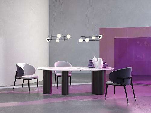 Светильник 81*152 см, 6*G9, 10-12 м2 Maytoni Balance MOD317PL-06B, черный