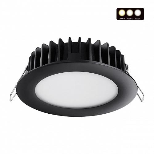 Светильник точечный LED 3000К\4000К\6000К 15W Novotech Lante 358951