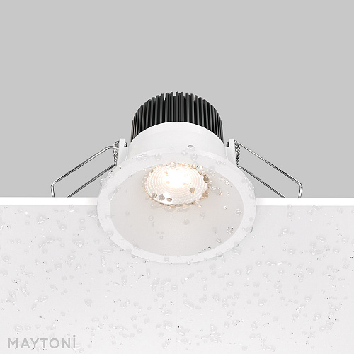 Светильник точечный 6W IP65 3000K Maytoni Zoom DL034-01-06W3K-W