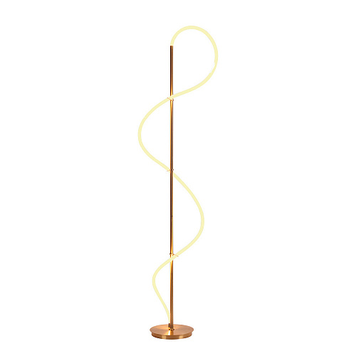 Светодиодный напольный светильник 30W 3000K A2850PN-35PB медь Klimt Arte Lamp
