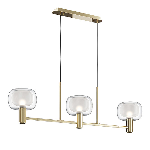 Светильник 104 см, Maytoni Vision MOD411PL-03G, золото