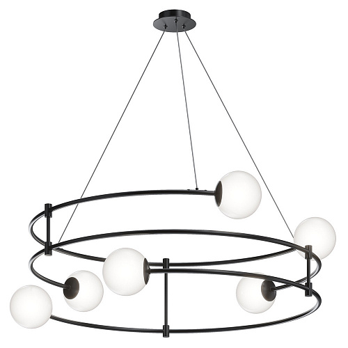 Светильник 81*152 см, 6*G9, 10-12 м2 Maytoni Balance MOD317PL-06B, черный