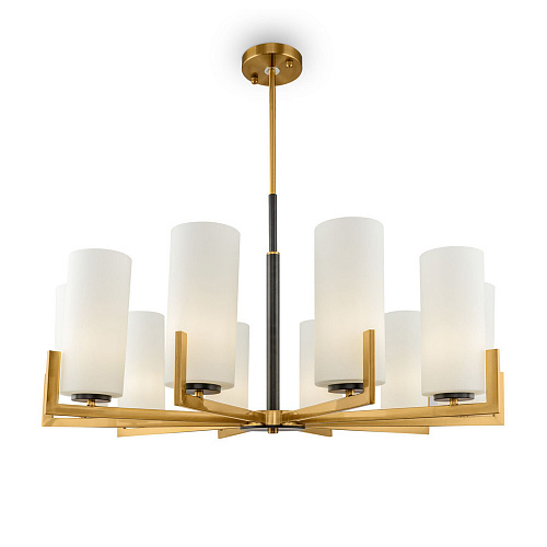 Люстра на штанге Maytoni Fortano MOD089PL-10BS, диаметр 86 см, латунь