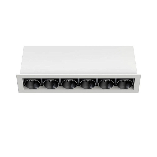 Встраиваемый точечный светодиодный светильник 10W 4000К Denkirs Space DK2514-WB