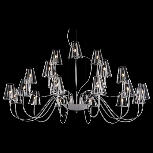 Люстра Диаметр 120 см Lightstar Diafano 758214 Хром