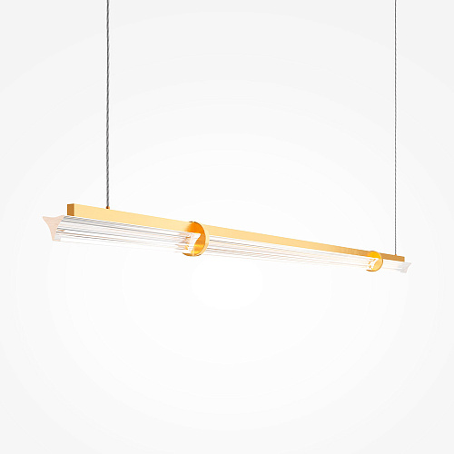Подвесной светильник 20W 3000K MOD340PL-L20BS3K латунь Plume Modern Maytoni