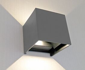 Уличный настенный светильник Kink Light Куб 08585,16(4000K)