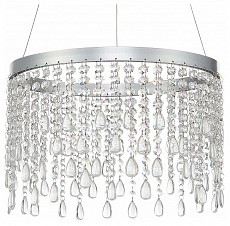 Люстра подвесная LED 24W 3000K/4000K/6000K SL6201.103.24 серебро Vega ST-Luce