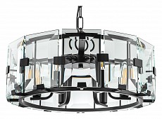 Люстра подвесная 713267 черный матовый Novara Lightstar