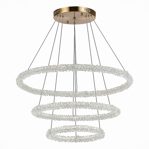 Люстра подвесная LED 3*35W 3000К-6500K SL6110.203.03 золото Avana ST-Luce