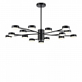Люстра потолочная 15*GX53 8117/15 черный Comfi Torina Lumion