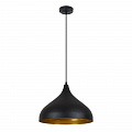 Подвесной светильник 20*35 см, 1*E14, 40W, Arte Lamp Carmel A7076SP-1BK, Черный