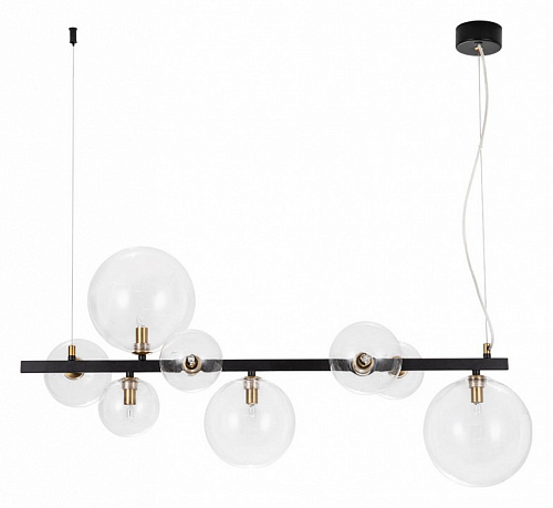 Светильник 80 см, Arte Lamp VINCENT A7790SP-8BK, черный