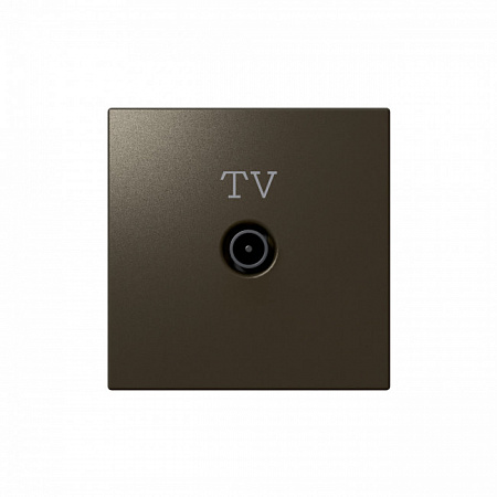 Jasmart FD Бронза Розетка TV Φ9.5mm оконечная