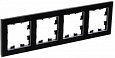 Рамка 4-ая AtlasDesign Nature Стекло черный ATN321004 Рамка 4-ая AtlasDesign Nature Стекло черный ATN321004