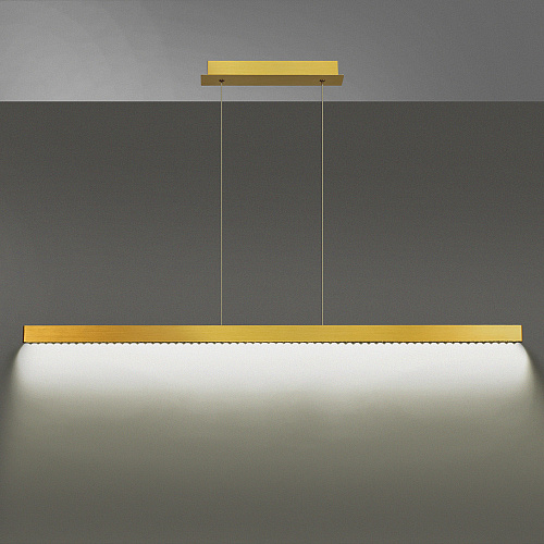Подвесной светодиодный светильник 38W 3000К 7007/38L бронзовый Beveren Odeon Light