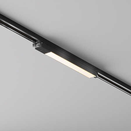 Трековый светильник Basis Unity 3000K 12Вт 110° (однофазный) Maytoni Technical TR000-1-12W3K-B