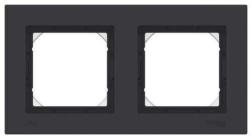 Рамка 2-ая Карбон Aqua IP44 AtlasDesign ATN441002