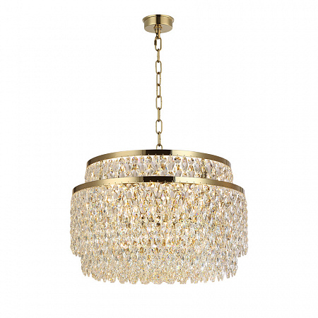 Люстра Newport 8530 Tiffany 8530/60 C gold polished