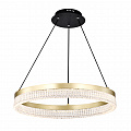 Люстра подвесная 51W 3000K 736181 черный/латунь Rotonda Lightstar