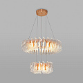 Подвесная светодиодная люстра 69W 4000К 90374/2 золото Farfalla Bogate's