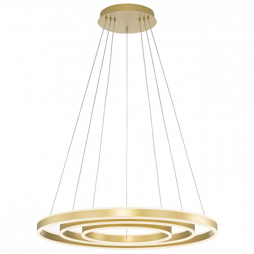 Светильник 80 см, 195W, 3000-5500K, Citilux Дуэт CL719682, золото