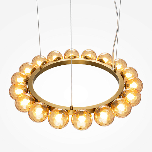 Подвесной светильник 32W 3000K MOD331PL-L32BS3K латунь Ambre Modern Maytoni