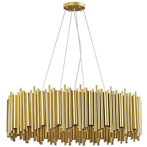 Подвесная люстра Lightstar Savona 816202, овал 100*45 см, золото