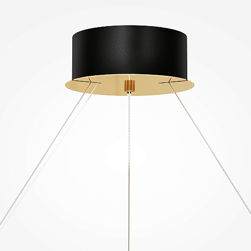 Подвесной светодиодный светильник 64W 3000K MOD336PL-L170G3K золото Castello Modern Maytoni