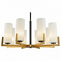 Люстра на штанге Maytoni Fortano MOD089PL-08BS, диаметр 76 см, латунь