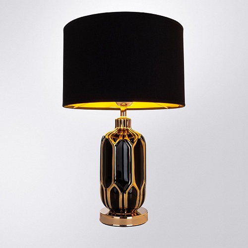 Настольная лампа декоративная Arte Lamp Revati A4016LT-1BK