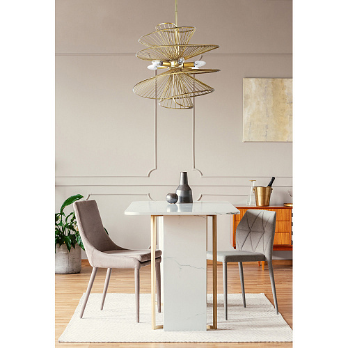 Люстра на штанге Light Star Zeta 728163, золото