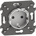 Механизм розетки электрической с USB зарядкой 2R+З/USB тип C ~250В 16А/=5В 1.5А 2 модуля. Цвет Белый. Bticino Living Now. KW4141USB