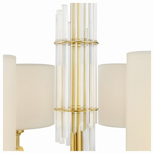 Подвесная люстра Maytoni Alloro MOD088PL-06BS, диаметр 68 см, латунь