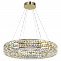 Хрустальная подвесная светодиодная люстра 85W 4000К 4926/85L золото Panta Odeon Light